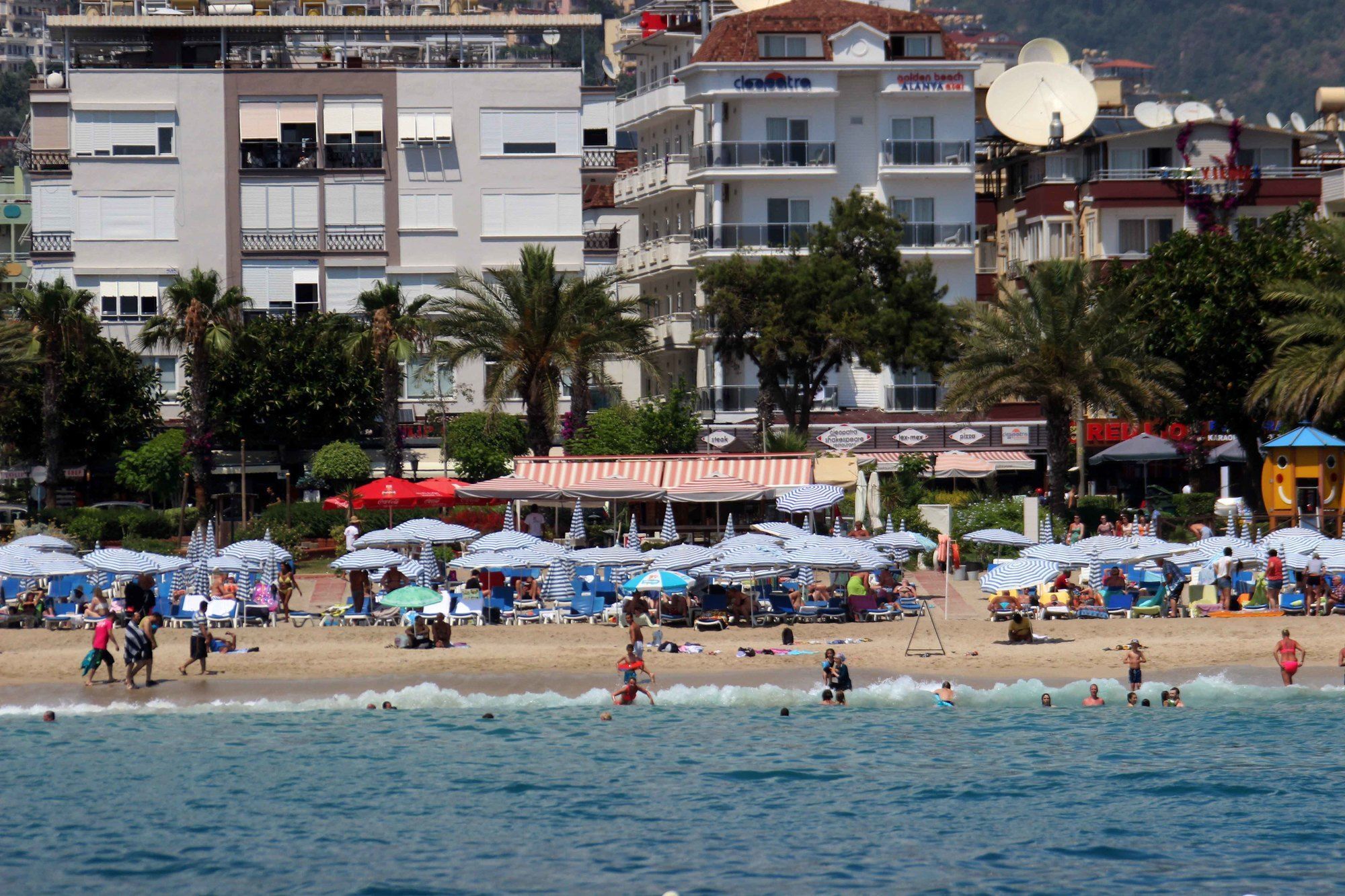 Cleopatra Golden Beach Hotel Alanya Exterior foto